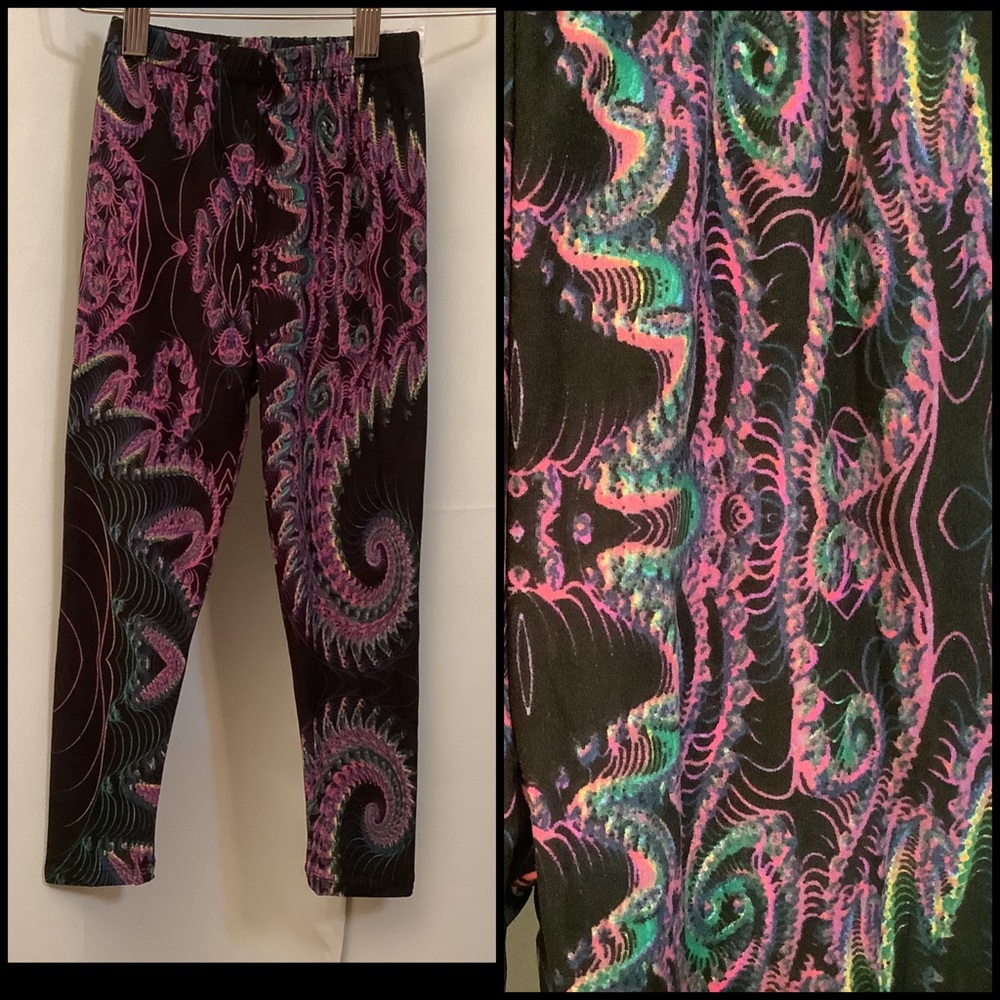 Leggings Kid’s Age 3-5 September Morning Pattern